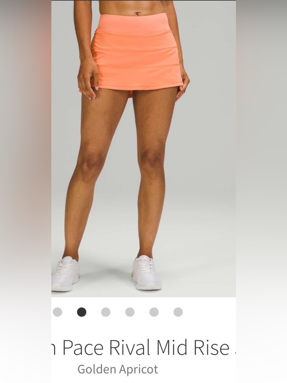 Lululemon Pace Rival Mid Rise Skirt - Picture 2 of 14